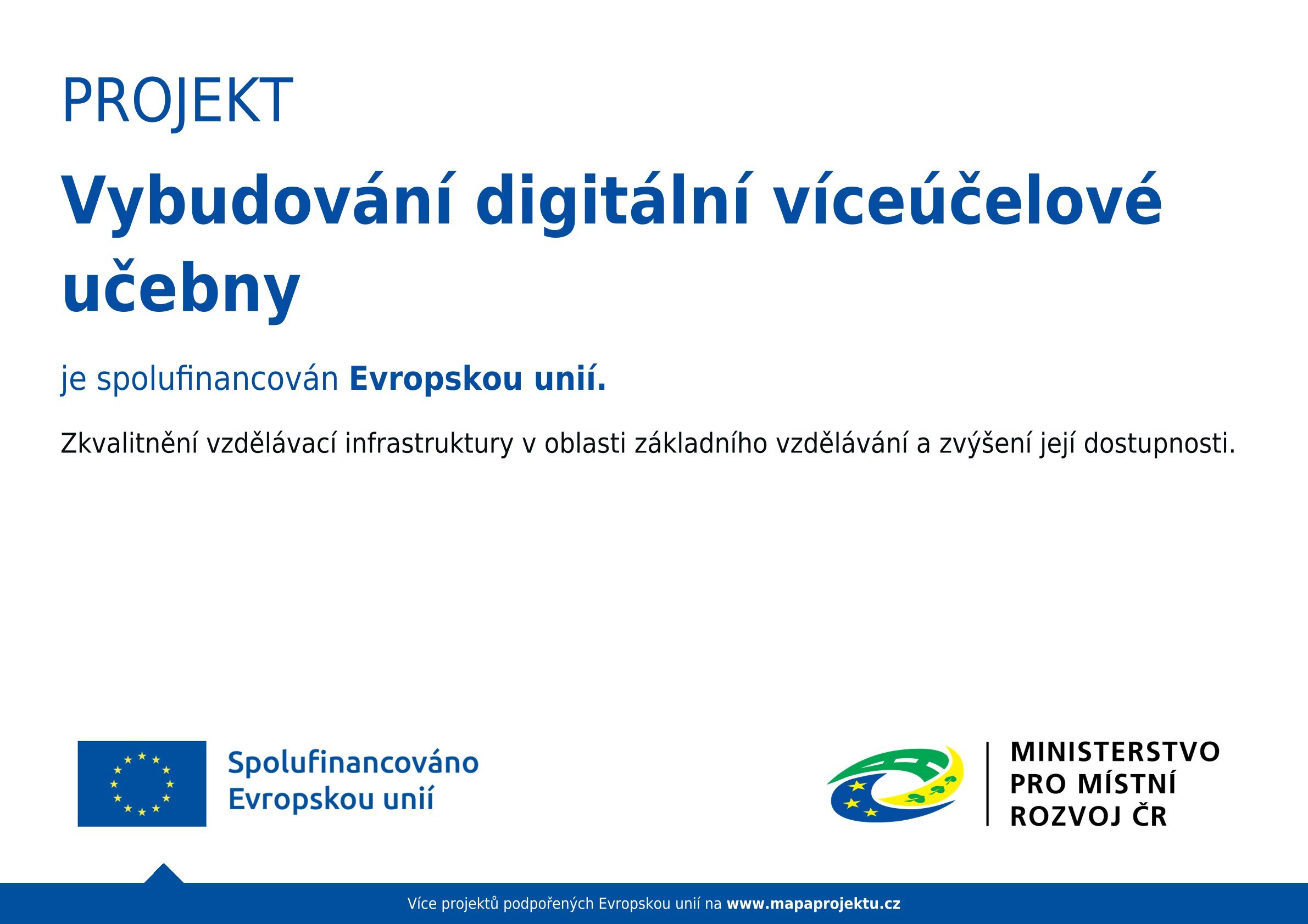 Úvodní stránka - projekty